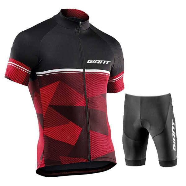 Set 2023 GIANT Miesten kesän lyhythihainen MTB-pyöräilypuku Ropa Ciclismo Pyöräily Maillot Pyöräilypuku Photo Color-9 XXL