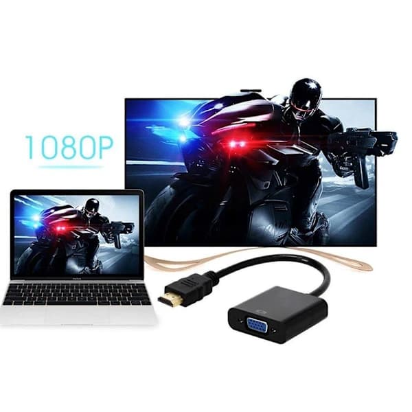 1 VGA til HDMI-adapter