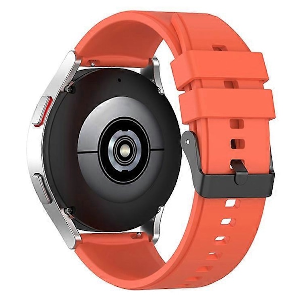 Yhteensopiva Samsung Watch Heart-S / Heart-L / Galaxy Watch6 40mm 44mm / Watch6 Classic 43mm 47mm / Watch 5 40mm 44mm / 5 Pro 45 -kellojen kanssa Orange