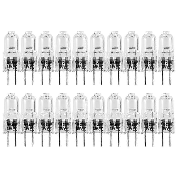 20 st G4 Halogenlampor, 20W 12V Halogenlampor SZRH A-V
