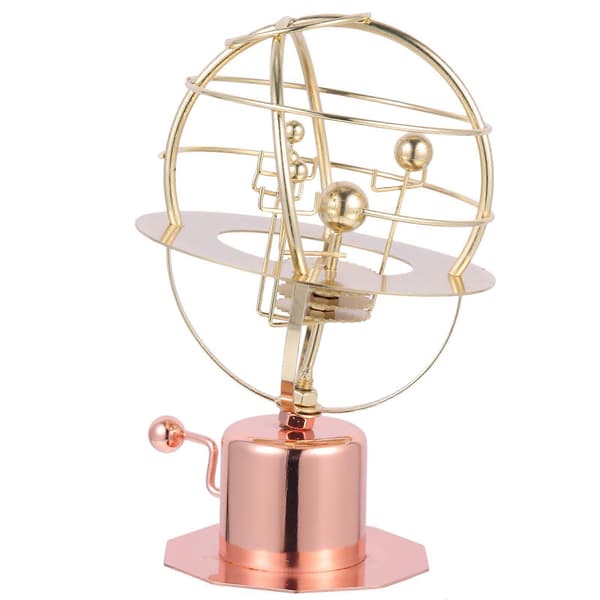 Solmodell Ornament Metallmodell Prydnad Barn Upplysning Gåva Solmodell