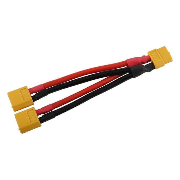 Parallel Batteristik Kabel 3-vejs Silikoneledning til RC Batterimotor
