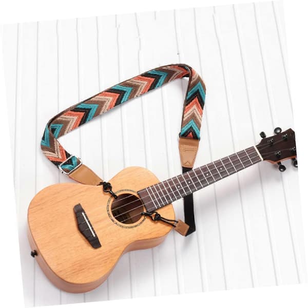 Ukulele Rem Barn Gitarr Ukelele Rem Elgitarr Tillbehör Praktisk Gitarrrem Gitarrpresent Bälte Gitarr Axelrem Nylonbälte