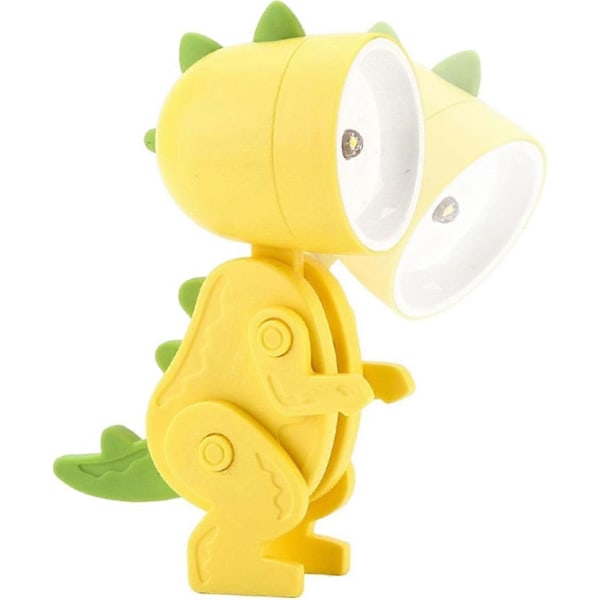 Dinosaur Skrivebordslampe - Dyrelampe | Multifunksjonell Nattlampe for Stue og Studierom, Skrivebordslampe for Barn og Tenåringer