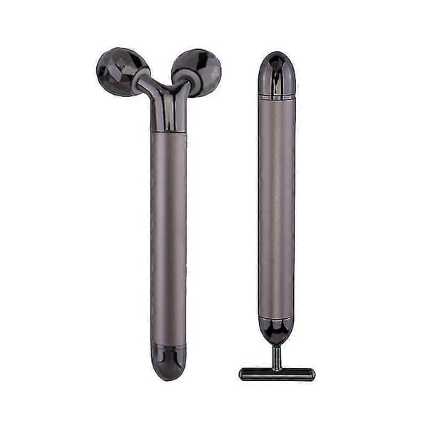 Elektrisk Rullande Ansiktsmassager Vibration Ansiktslyft Åtstramande Massagestav
