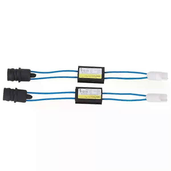 LED Dekodere 2 STK T10 LED Varsel Avbryter Adapter Frontlykt Feil Dekoder Enhet Motstand Universal for Bil