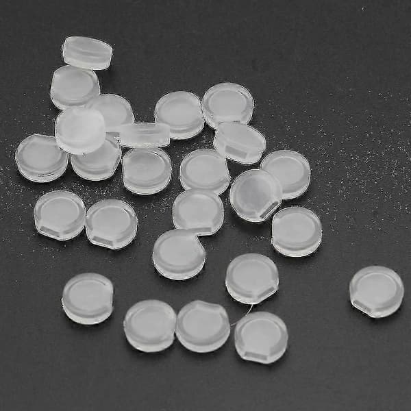100 stk. Clip-on Øreputer Silikon Clip Øreputer Komfort Øreputer