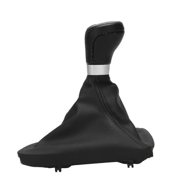 6-trinns manuell girspakknott Gaiter Boot Cover Shifter Spak Håndtak for 1-serie E81 E87 E88 E82