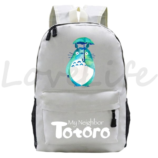 My Neighbour Totoro Ryggsäck Anime Ryggsäck Student Cartoon School Bag style 8