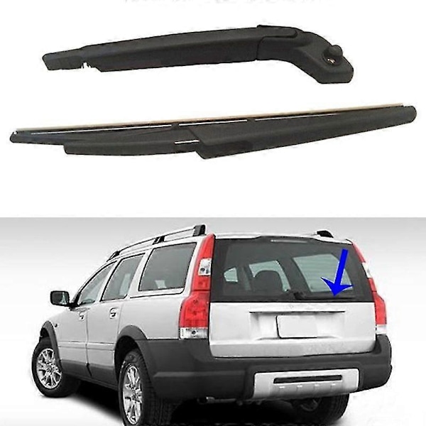 8662751 Bakre Vindrute Torkararm & Blad Ersättningskit för Volvo V70 XC70 2005-2007 - Bra kvalitet