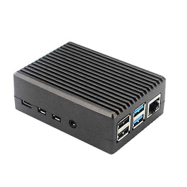 Aluminiumslegering Kabinetboks til Raspberry Pi 4 4B Varmeafledning