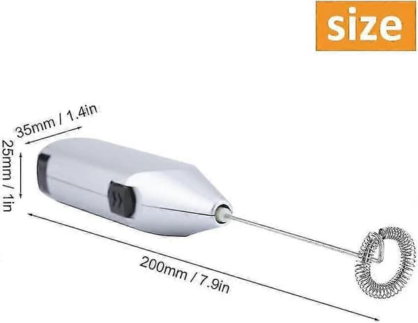 Elektrisk Mælkeskummer Non-stick Rustfrit Stål Skummermixer