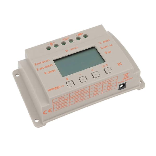 12V 24V 20A MPPT Solcelleladecontroller Solcellefotovoltaisk Strømgenereringssystem Solpanel Lader Regulator