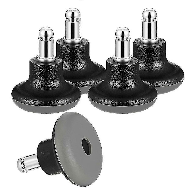 5 stk. Glides Erstatning Kontorstol Hjul Stopper Kontorstol Svingbare Hjul, 2 Tommer Krakk-L