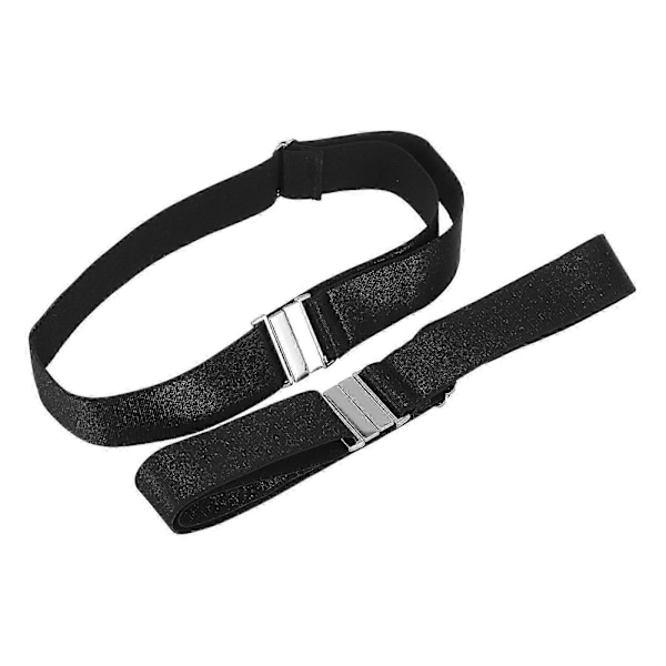 2 st Kvinnors Lårstrumpband Hög Elastisk Justerbar Stor Sockstrumpeband