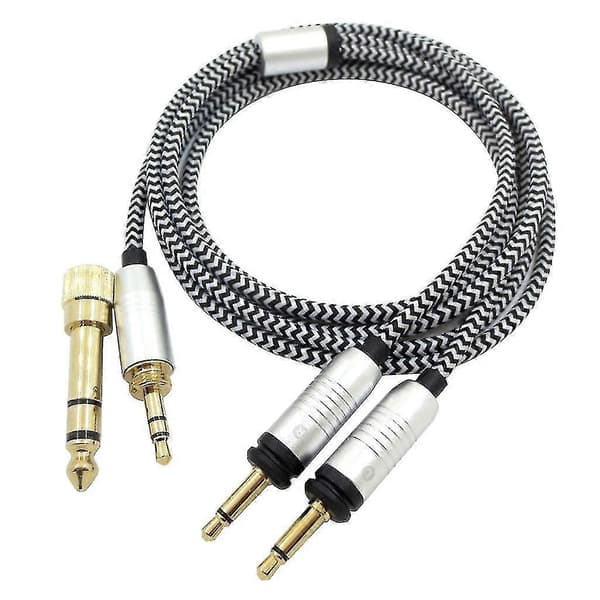 Udskiftningskabel til Focal Elegia dobbelt 3,5 mm (1/8) stik headsetkabel