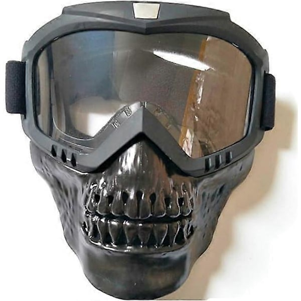 Motorcykelglasögon Dirt Bike ATV Motocross UV-skydd MX Glasögon Taktiska Militära Anti-im Glasögon