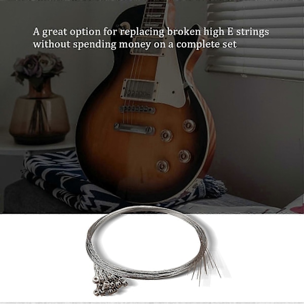 20-pak Enkel Elektrisk Guitarstreng Bulk .011 Høj E (Medium) 11 Gauge