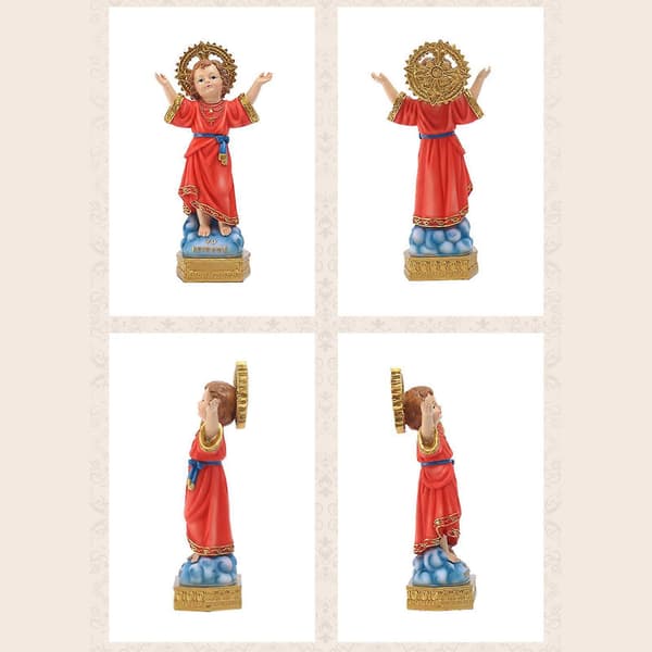 Hellige Barn Jesus Statue Figur Renaissance Collection 8\"H Religiøs Figur