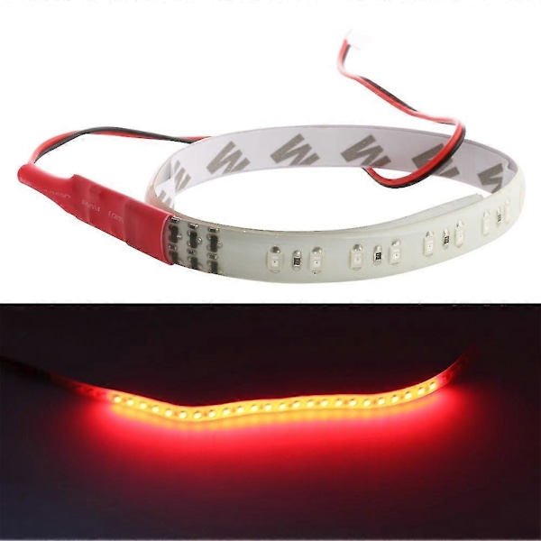 30cm 3528 32 LEDs Strip Ljus Knight Rider Blixt Strobe Scanner Neon Vattentät