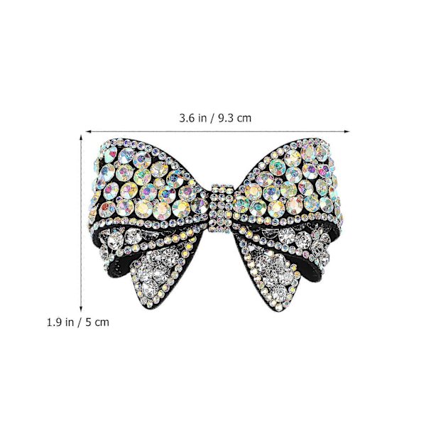 4 stk. Rhinestone Sko Klips Sløjfe Sko Klips Hæl Klips Dekorative Sko Klips Sko Smykker Sko Charms Til Hæle