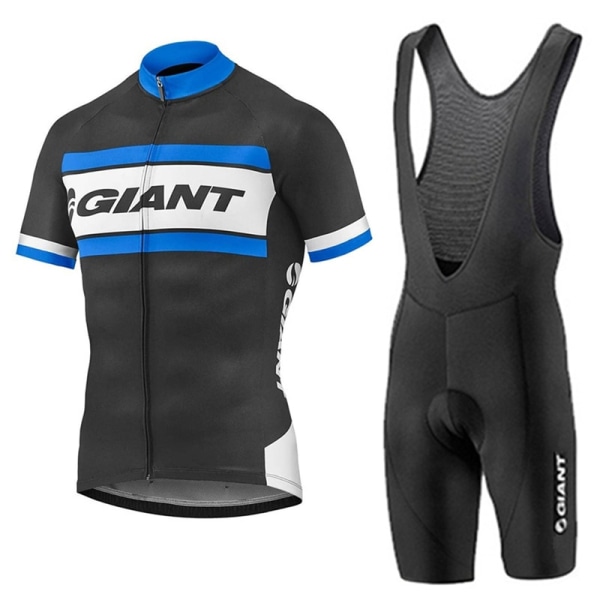 2023 Cykeltröja Set GIANT Cycling Set Sommar Utomhus Sport Cykelkläder Kläder Andas Cykelkläder MTB Cykeldräkt Yellow XS