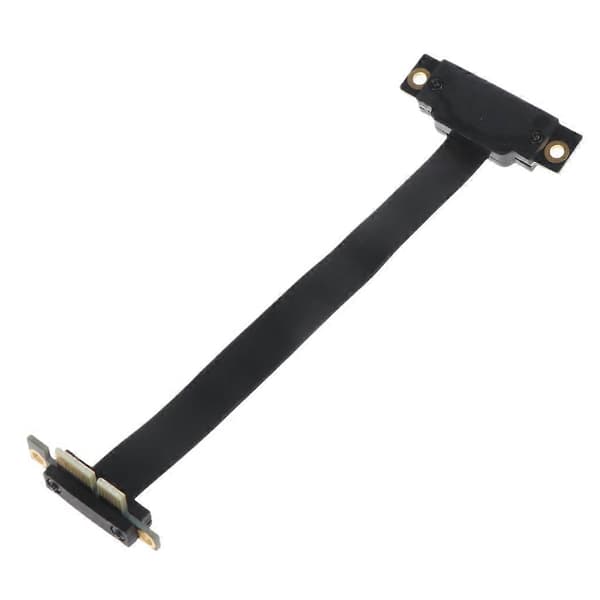 PCIe 36pin x1 Forlængerkabel 8G/bps PCI Express 1x Riserkort Båndforlænger