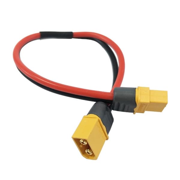 XT60 Guldpläterad Koppar Kontakt Hane Hona Kabel för RC-Lipo Batteri
