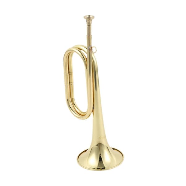 Trompet Signal Musikinstrument Marching Bugle til Skoleorkester Voksne