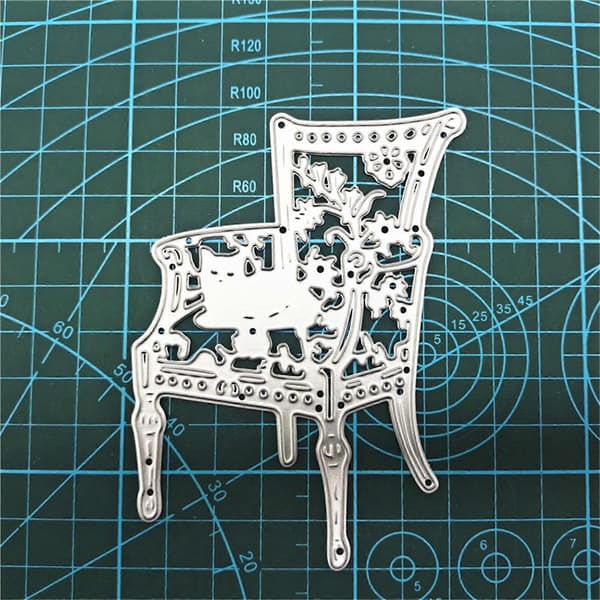 til Kat Liggestol Blonde Blomst Metal Skærestencils DIY Scrapbooking Temp