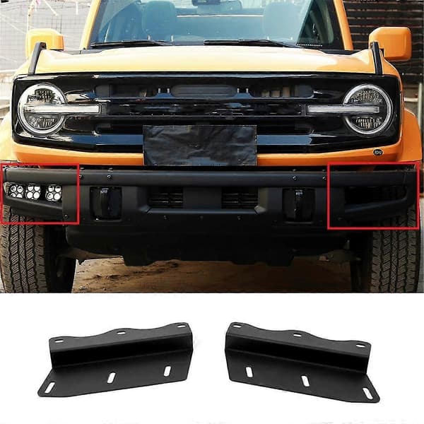 Frontfanger LED Tåkelys Monteringsbrakett for 2021-2023 Tilbehør Tåkelys Lampe Kit