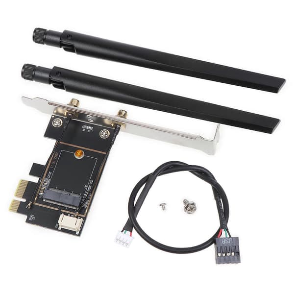 for M.2 Wifi Adapter M2 Ngff til Mini PCI for Express Netværkskort PCI-E 1X Wirel