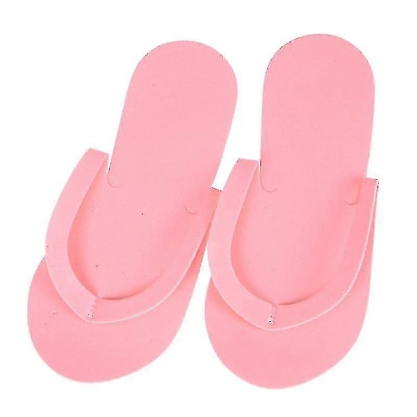 12 Par Engangs Flip-Flops Skum Pedikyr Bruning Spa Tøfler Utstyr