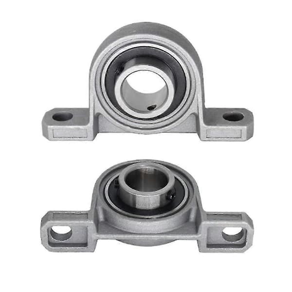 Sett med 4 kulelager sinklegering lagerblokk 8mm/10mm