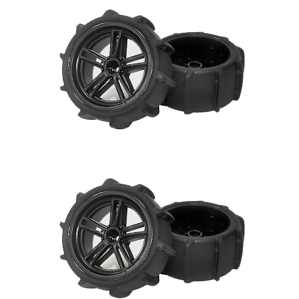 4st 115mm Snö Sand Däck Hjul För Xinlehong 9125 9116 Xlf X03 X04 124019 104001 104009 Rc Ca