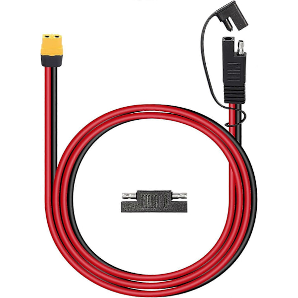 1m 12AWG XT60 Hona till SAE Förlängningskabel med SAE-kontakt för Lipo Batteri Portabel Kraftstation Solgenerator