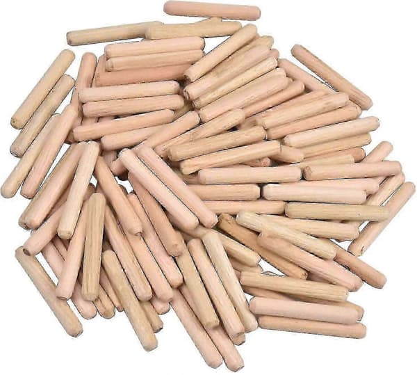 400 st 8 mm x 40 mm träplugg - massiv bokträplugg idealisk för träfräs