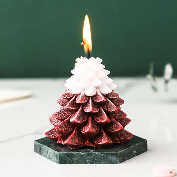 Juletre Pinecone Duft Aromaterapi Lys For Reise Hjem Bryllup