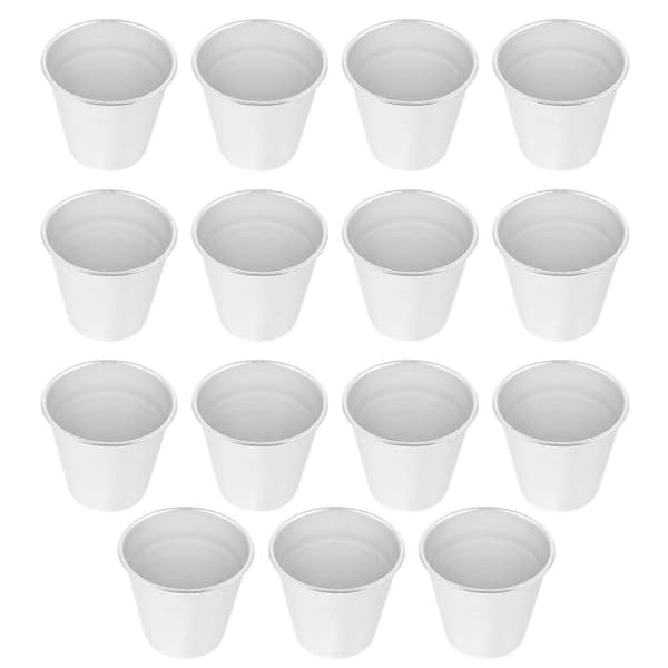 Kakebakeform Kakeformer Puddingformer For Matbutikkeiere Sølv 15 stk