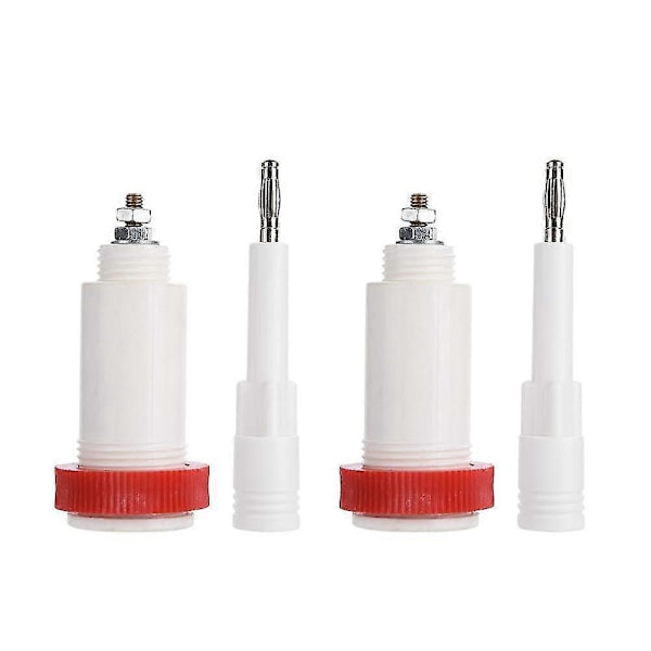 2 par 4 mm banan kryds jack 10kv -30kv højspændings stik og fatning strømforsyning Te (haoyi