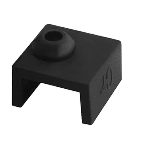3 Sæt Varmelegeme Blok med Rustfrit Stål Hals Silikone Etui til 3, 3 Pro -10/10S 3D Printere
