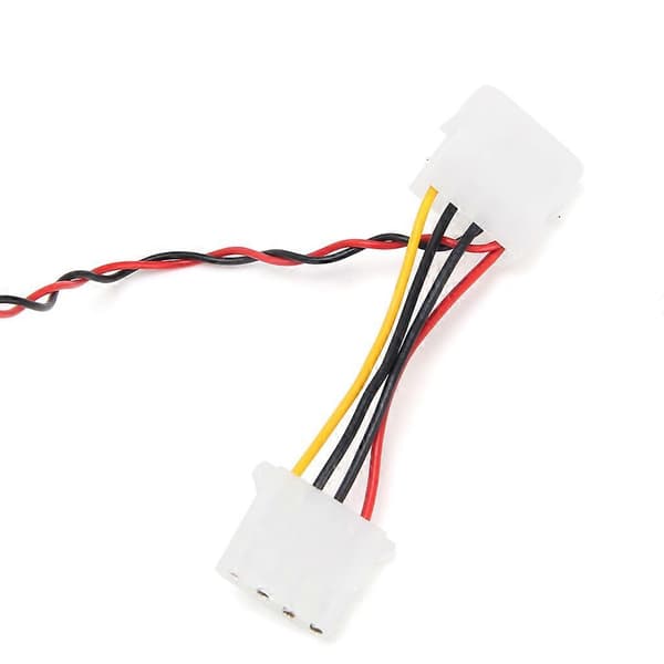 Digitalt LCD Termometer Temperaturmåler Molex Panelmontering C/F PC MOD