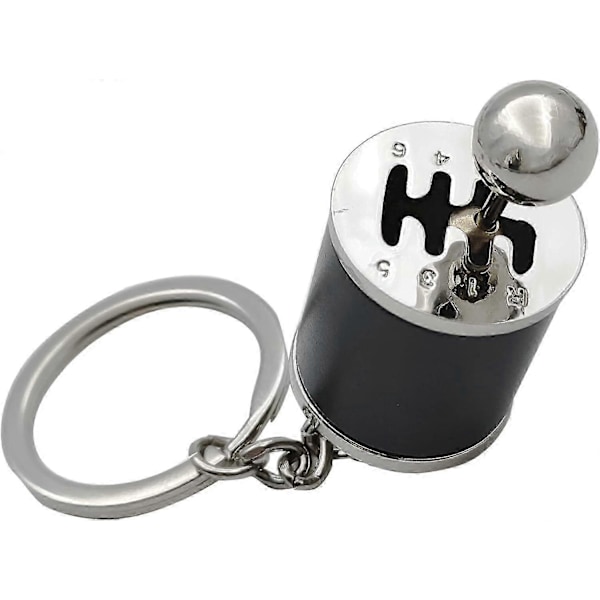 Gearstang Nøglering - 6 Gear Gearskifte Stang Knop Nøglering