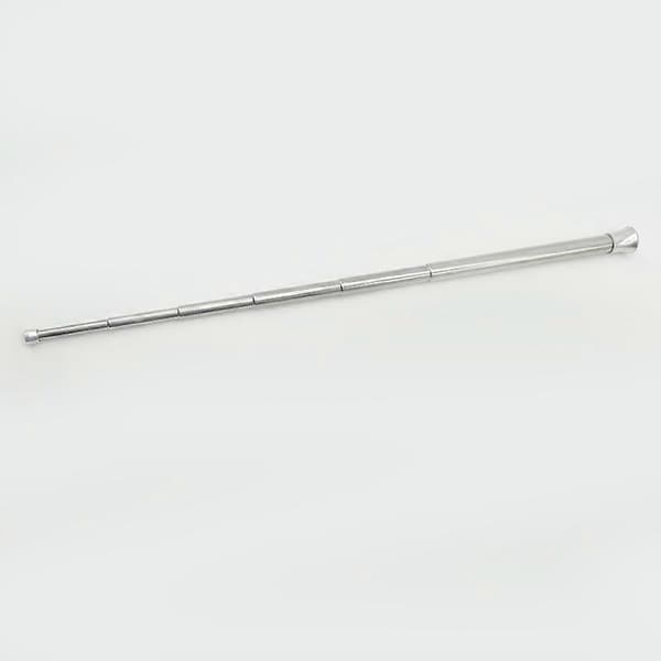 Set med 2 eldstäder, Rostfritt stål, Vikbara, Silver