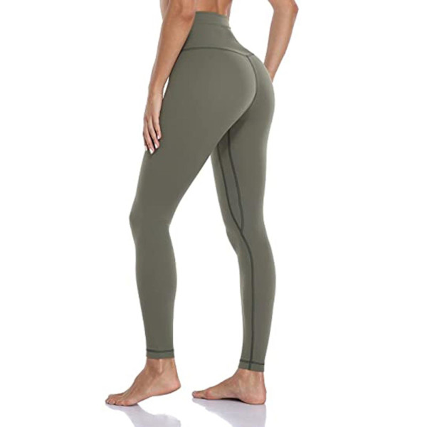 Tflycq Naisten Stretch Jooga Leggingsit Fitness Juoksu Kuntosali Urheilu täyspitkät aktiivihousut Green M