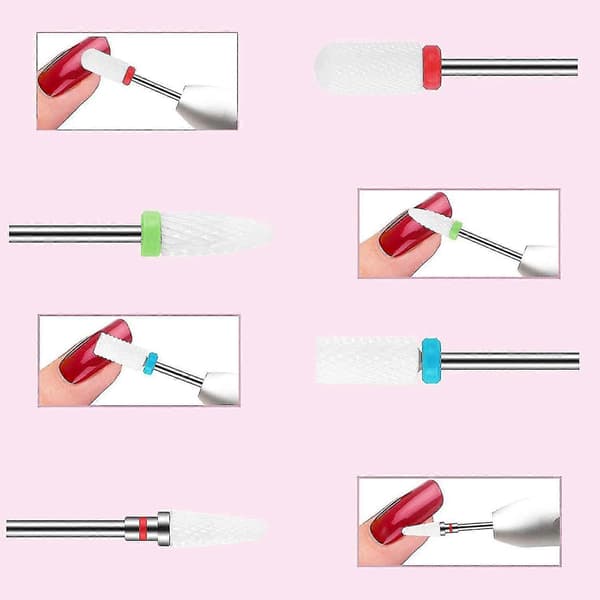 7 Keramiske Neglekutterbits, Keramiske Bits For Neglekuttere