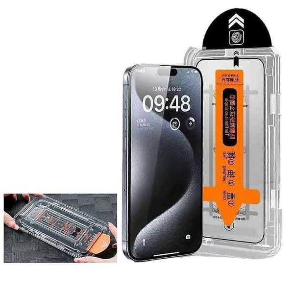 Pölytön Helppo Asennus Näytönsuoja iPhone 17 16 Pro Max/17 Pro/17 A