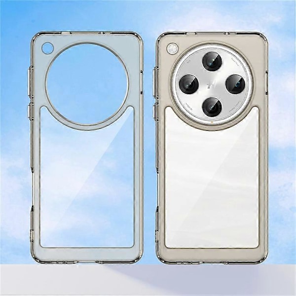 Kompatibelt Skal för Oppo Find X8 5G / Find X8 Pro 5G TPU + Akryl Skyddande Transparent Mobilskal Transparent