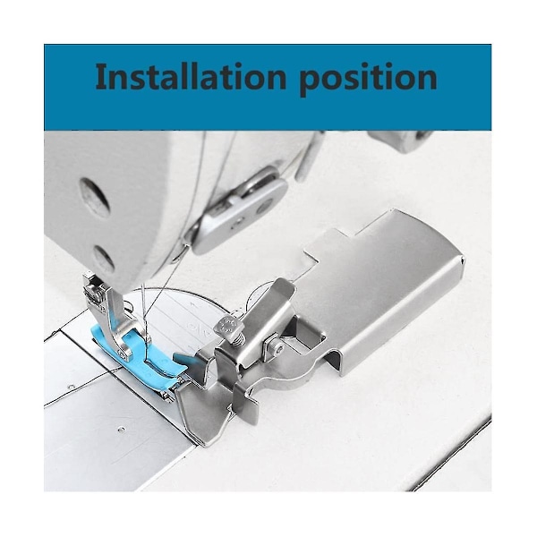 Ny Multifunktionel Lineal, Sømrør, Hemsømguide, Guide til Industriel Lockstitch eller Walking Foot