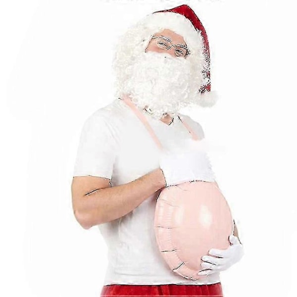 Uppblåsbar Mage Falsk Mage Jultomte Mage